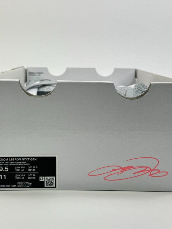 Nike Zoom Lebron NXXT Gen \'Wolf Grey Gold\' DR8784-004 Basketball Multi Size main image 13
